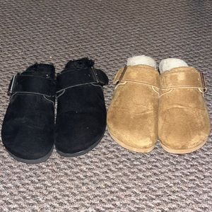 Aeropostale size 8 clogs. Great condition (minus dog hair)